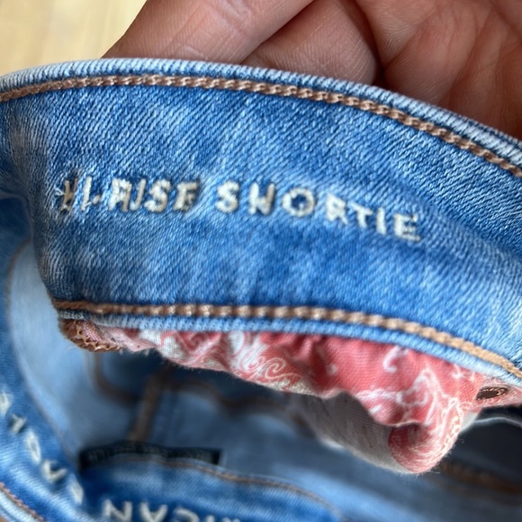 American eagle hi-rise shortie shorts size 00 like new - Picture 4 of 6